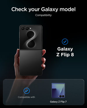 [1 Pack] Galaxy Z Flip 8 / 7 Tempered Glass Glas.tR EZ Fit HD