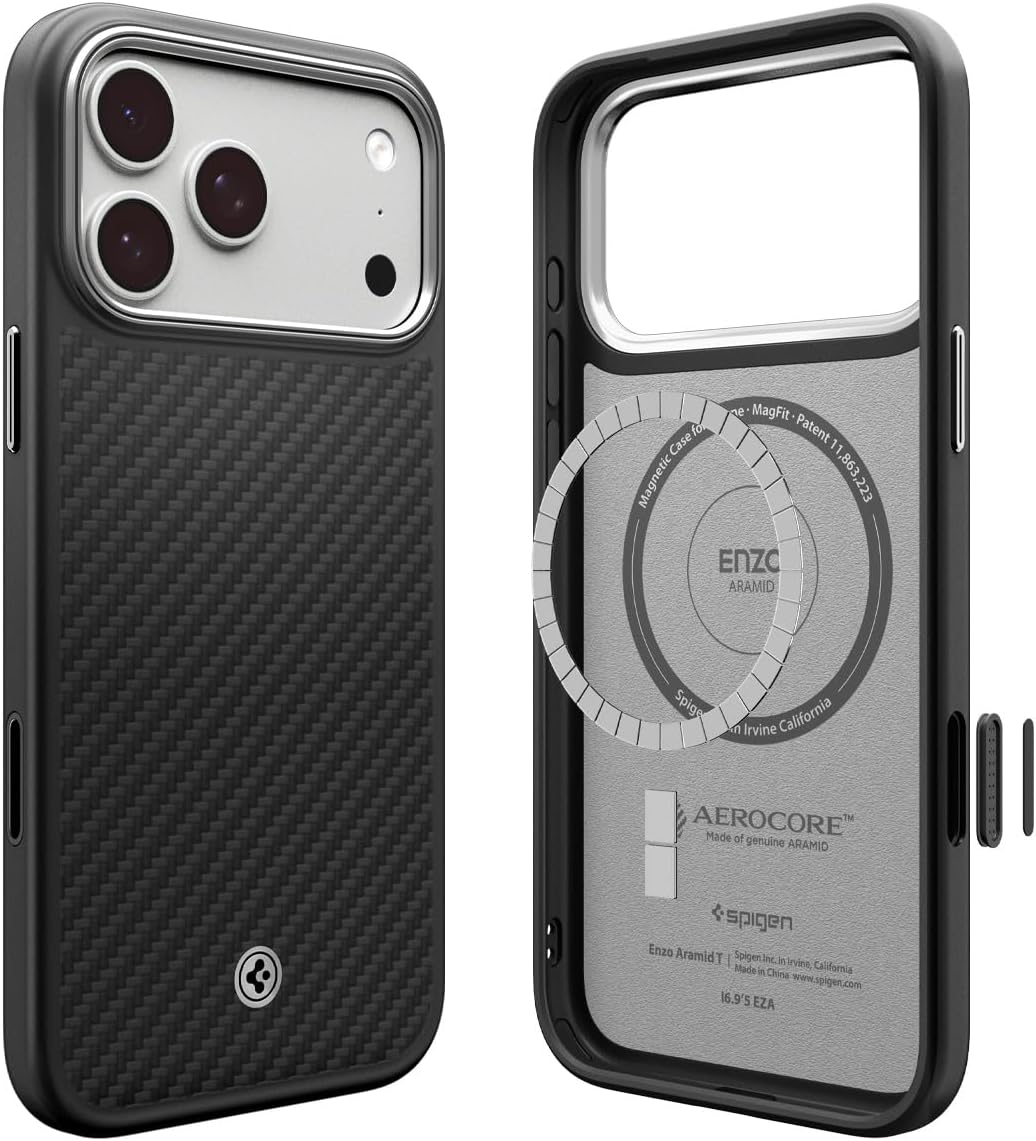 iPhone 18 Pro Max / 17 Pro Max Case Enzo Aramid T MagFit