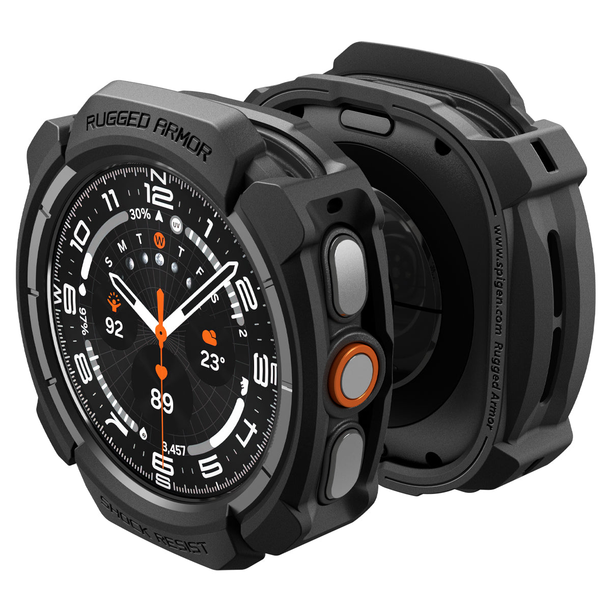 Samsung Watch Ultra 2 Case (47mm) Rugged Armor - Spigen Malaysia