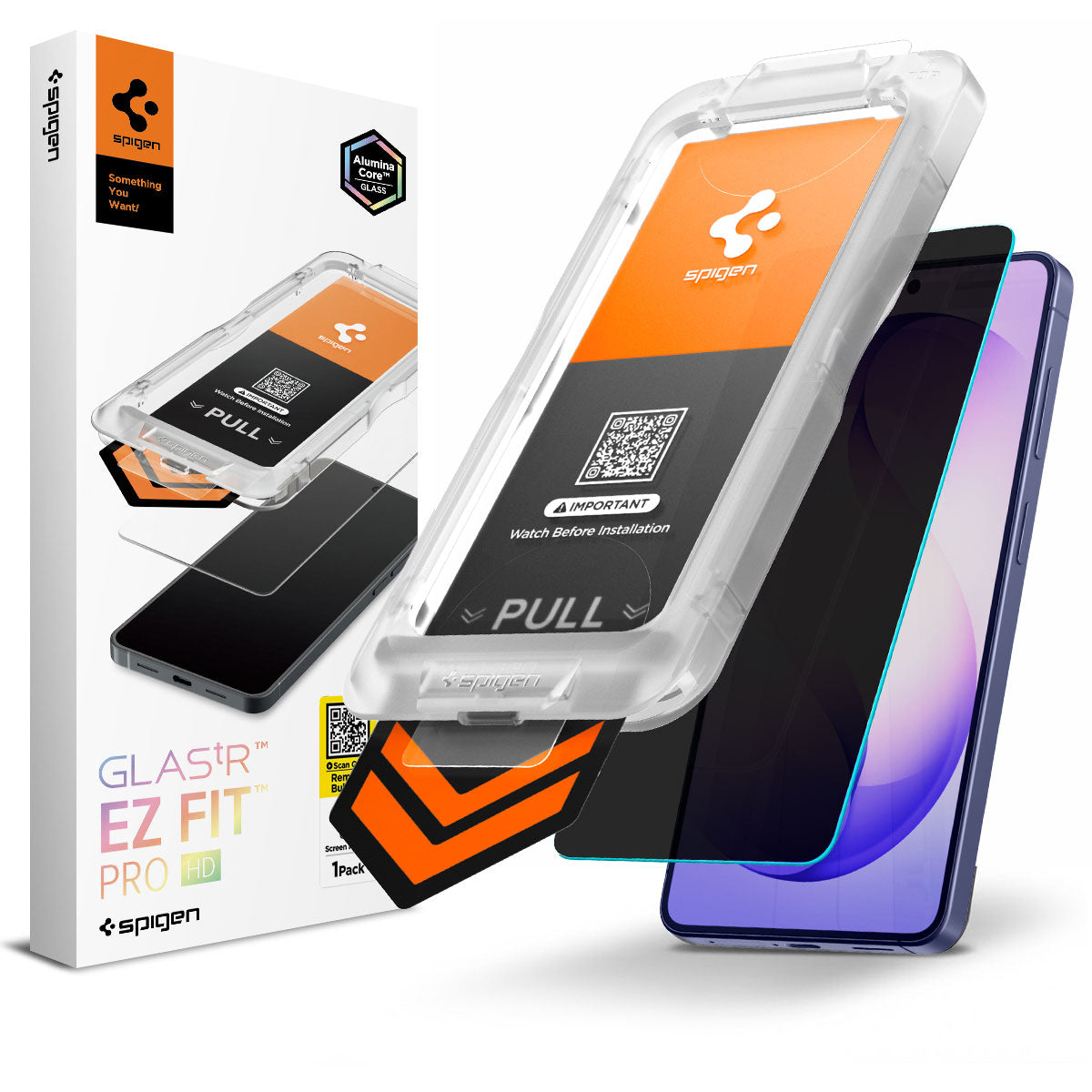 Samsung S26 Privacy Screen Protector 6.3" EZ Fit Pro HD [1 Pack] - Spigen Malaysia