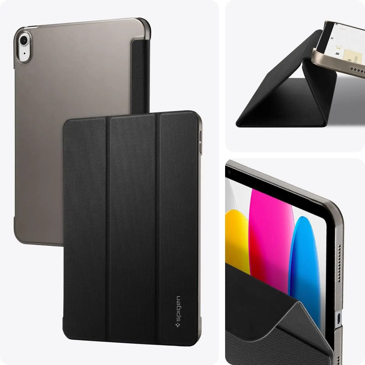 iPad 11" (2025) / iPad 10.9" (2022) Case Liquid Air Folio - Spigen Malaysia