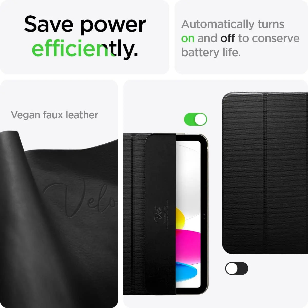 iPad 11" (2025) / iPad 10.9" (2022) Case Liquid Air Folio - Spigen Malaysia