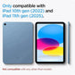 iPad 11" (2025) / iPad 10.9" (2022) Case Liquid Air Folio - Spigen Malaysia
