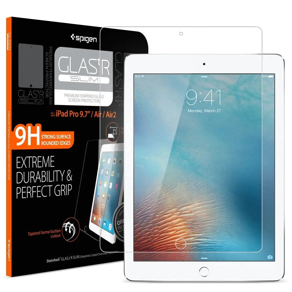 iPad 2018 iPad Pro 2017 Screen Protector Glas.tR SLIM HD - Spigen Malaysia
