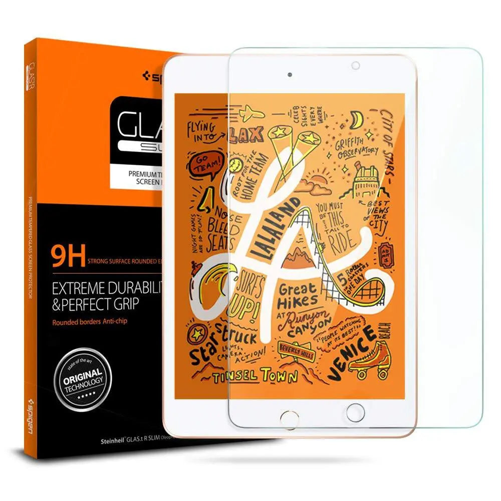 iPad Mini 5 (2019) Screen Protector GLAS.tR Slim - Spigen Malaysia