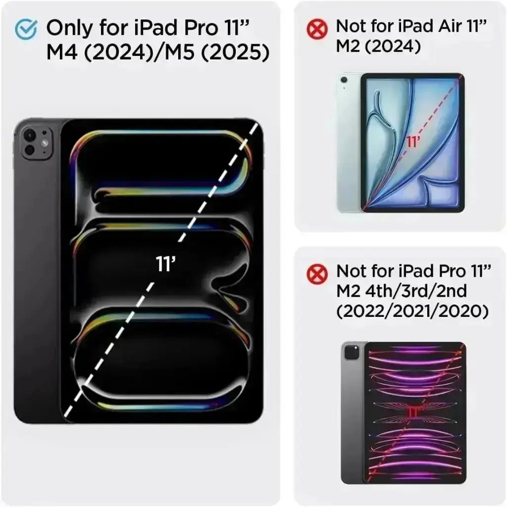 iPad Pro 11 Case (2025/2024) Liquid Air Folio - Spigen Malaysia