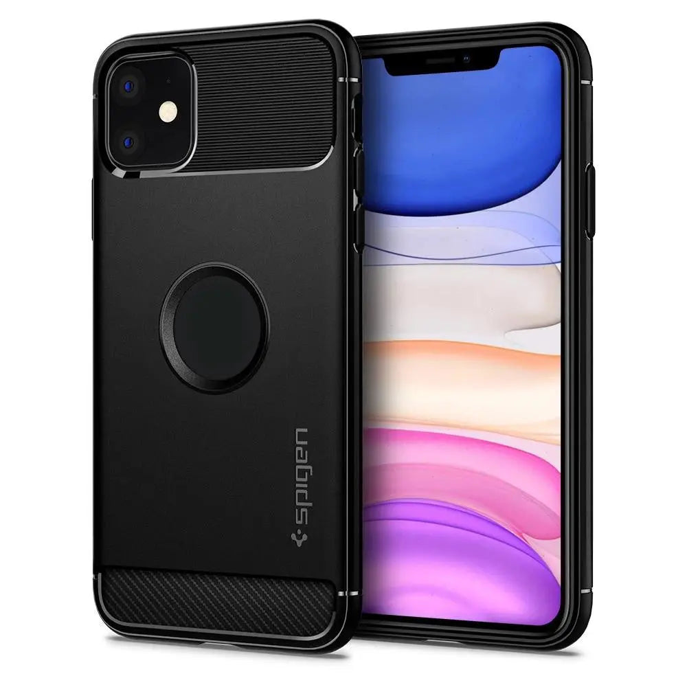 iPhone 11 Case Rugged Armor - Spigen Malaysia