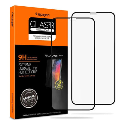 [2 Pack] iPhone XS Max / iPhone 11 Pro Max Screen Protector  Full Coverage HD Tempered Glass - Spigen Malaysia