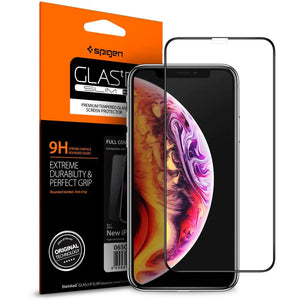 iPhone XS Max / iPhone 11 Pro Max Screen Protector  Full Coverage HD Tempered Glass - Spigen Malaysia