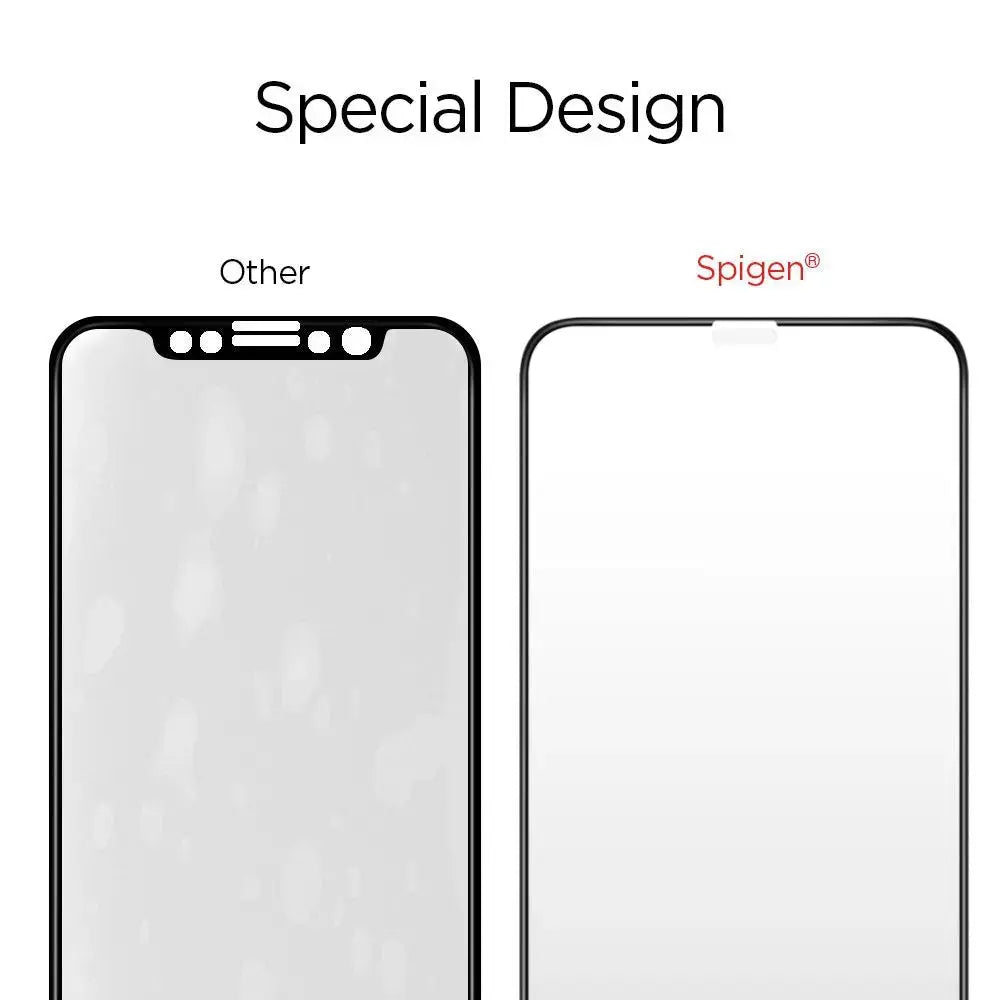 [2 Pack] iPhone XS / iPhone 11 Pro Screen Protector  Full Coverage HD Tempered Glass - Spigen Malaysia
