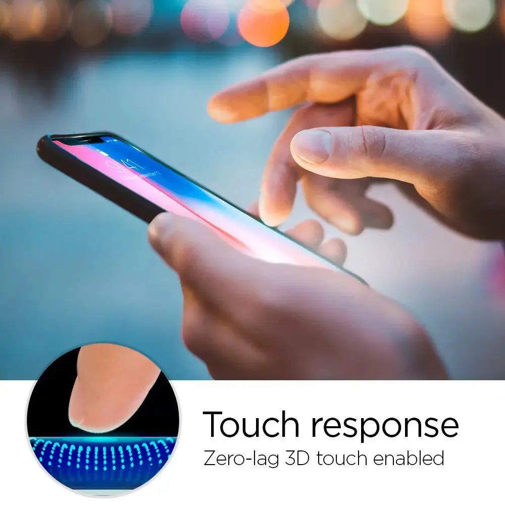 [2 Pack] iPhone XR / iPhone 11 Screen Protector Full Coverage HD Tempered Glass - Spigen Malaysia