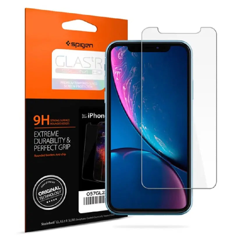 iPhone XR / iPhone 11 Screen Protector Glas.tR SLIM HD - Spigen Malaysia
