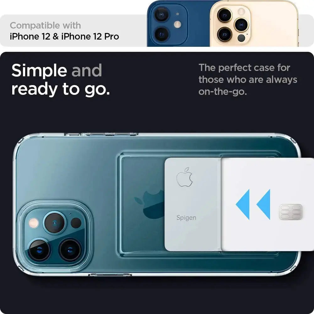 iPhone 12 Pro / iPhone 12 Case Crystal Slot - Spigen Malaysia