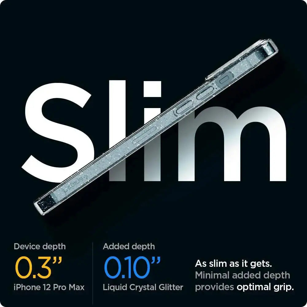 iPhone 12 Pro / iPhone 12 Case Liquid Crystal Glitter - Spigen Malaysia