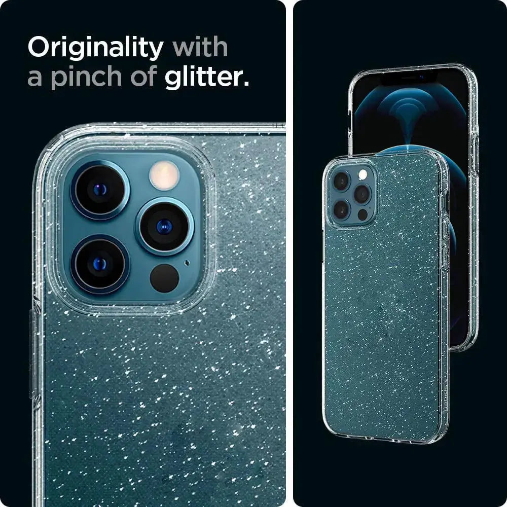 iPhone 12 Pro / iPhone 12 Case Liquid Crystal Glitter - Spigen Malaysia