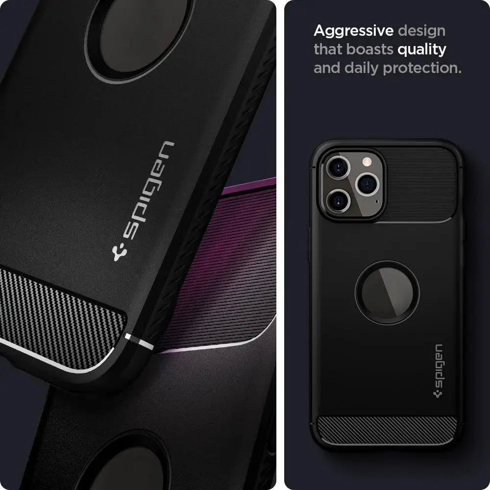 iPhone 12 Pro / iPhone 12 Case Rugged Armor - Spigen Malaysia