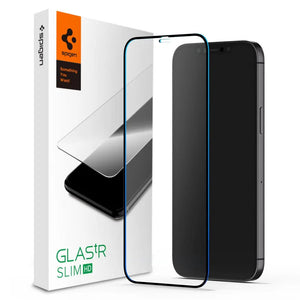 iPhone 12 Mini Full Coverage HD Tempered Glass - Spigen Malaysia