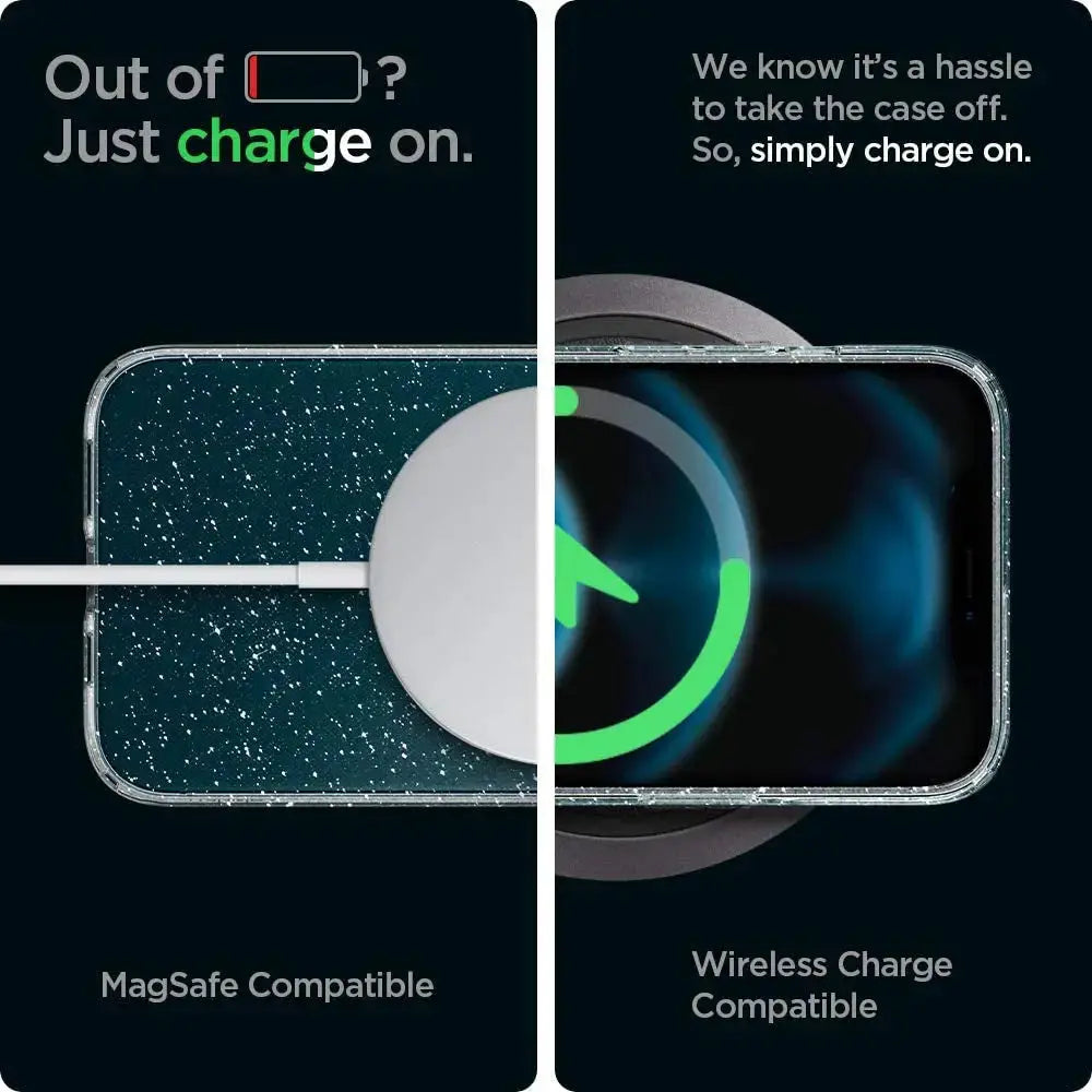 iPhone 12 Pro Max Case Liquid Crystal Glitter - Spigen Malaysia