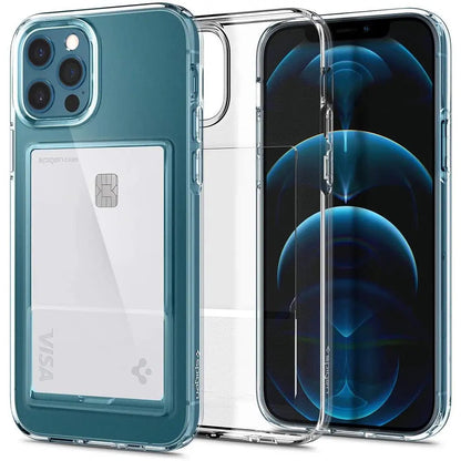 iPhone 12 Pro / iPhone 12 Case Crystal Slot - Spigen Malaysia