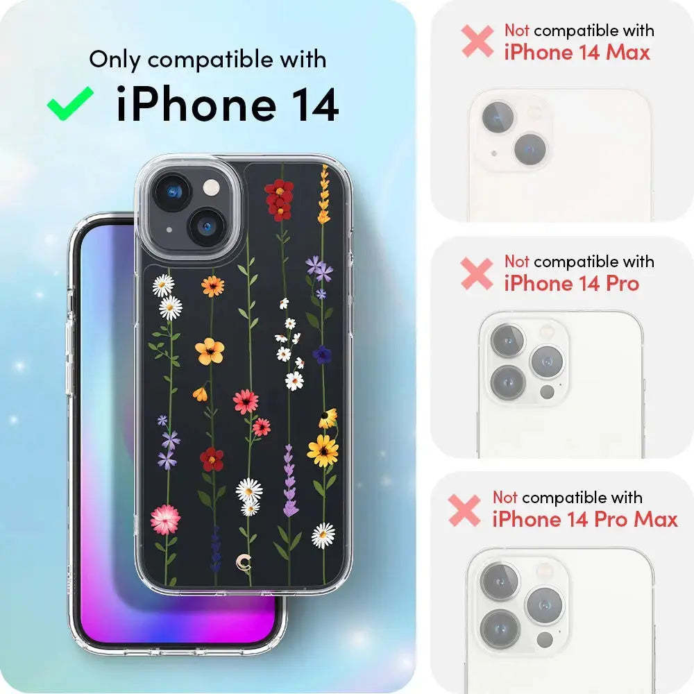 CYRILL iPhone 14 / iPhone 13 Case Flower Garden - Spigen Malaysia