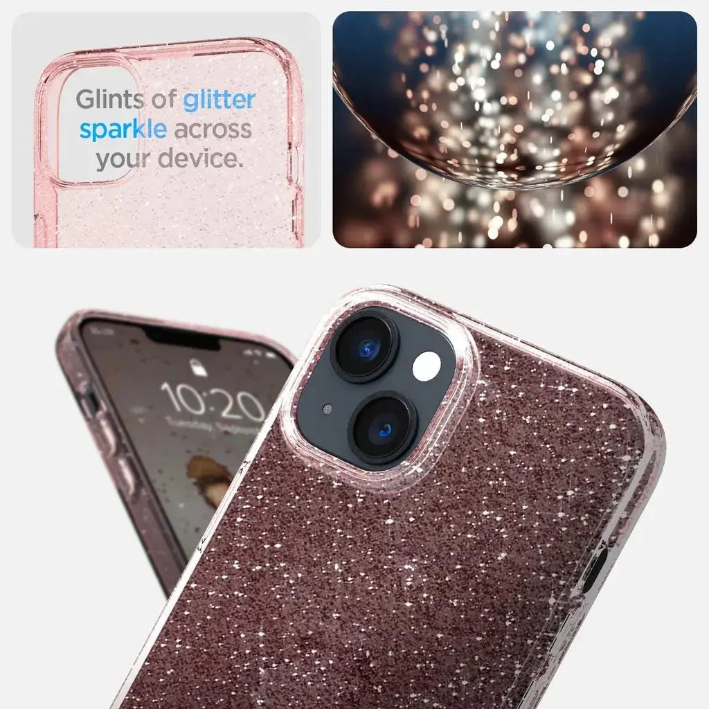iPhone 14 / iPhone 13 Case Liquid Crystal Glitter - Spigen Malaysia