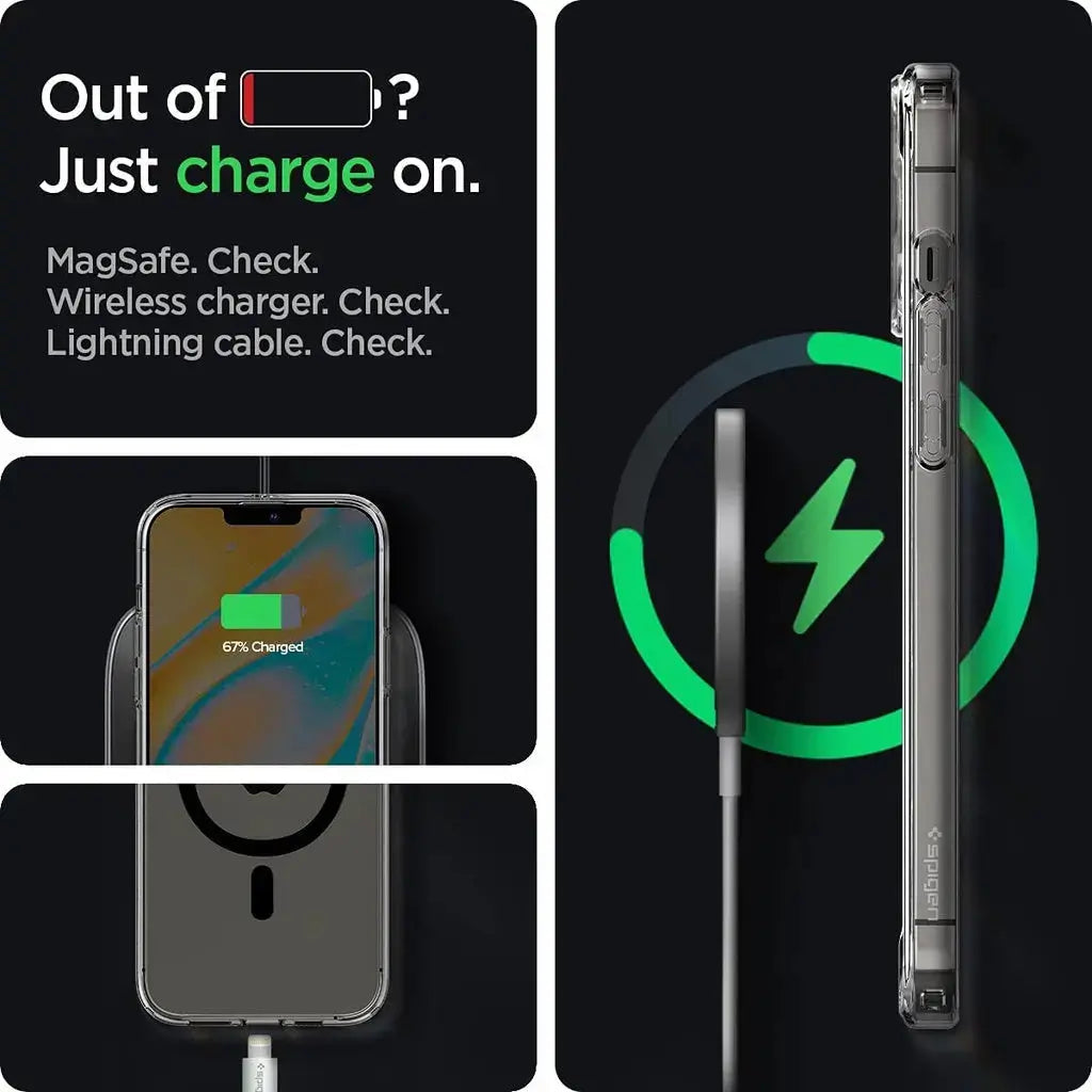 iPhone 13 Pro Case Ultra Hybrid Magfit Magsafe Case - Spigen Malaysia