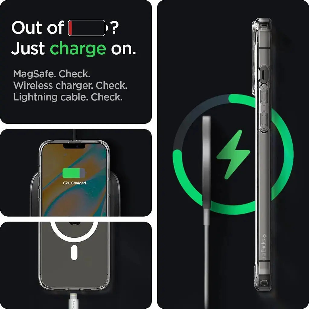 iPhone 13 Pro Max Case Ultra Hybrid Magfit Magsafe Case - Spigen Malaysia