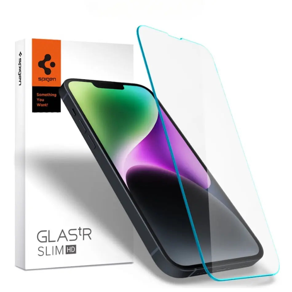 iPhone 14 Plus / iPhone 13 Pro Max Screen Protector GLAS.tR Slim - Spigen Malaysia