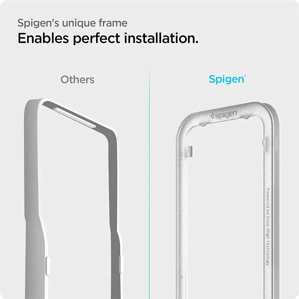 [2 Pack] iPhone 16e (2025) / 14 / 13 Pro / 13 Screen Protector Alignmaster - Spigen Malaysia