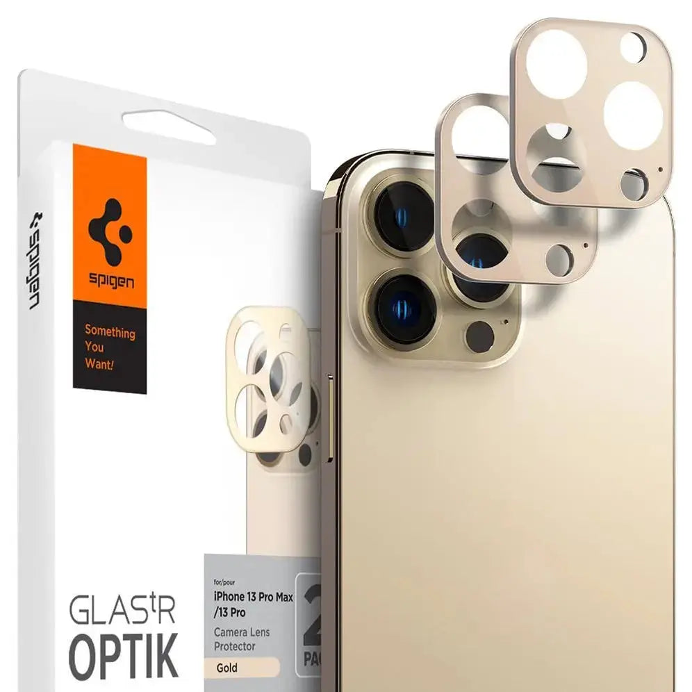 [2 pack] iPhone 13 pro max / iPhone 13 pro Camera Lens Protector Optik - Spigen Malaysia