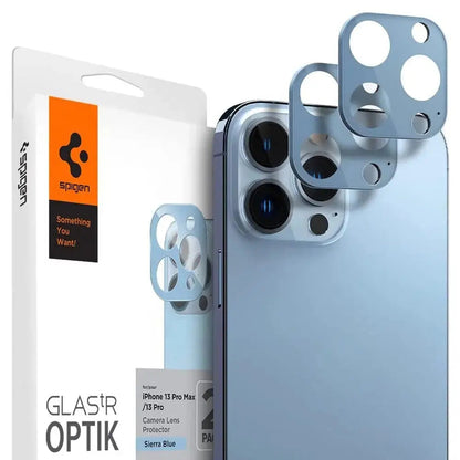 [2 pack] iPhone 13 pro max / iPhone 13 pro Camera Lens Protector Optik - Spigen Malaysia