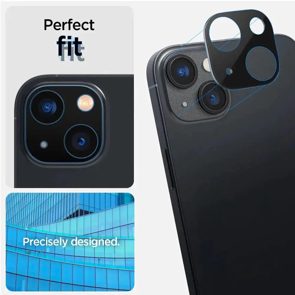 [2 Pack] iPhone 14 Plus / iPhone 14 Camera Lens Protector Optik - Spigen Malaysia