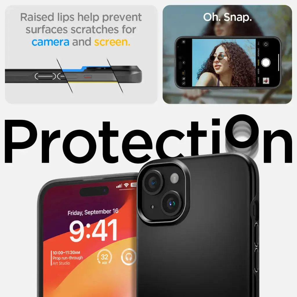 iPhone 15 Plus / iPhone 14 Plus Case Thin Fit - Spigen Malaysia