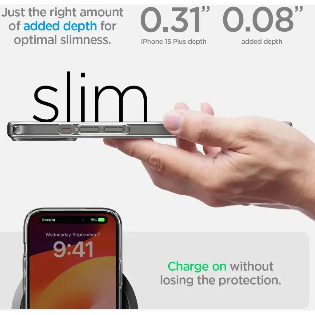 iPhone 15 Plus / iPhone 14 Plus Case Ultra Hybrid Frost - Spigen Malaysia