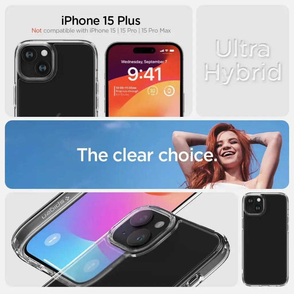 iPhone 15 Plus / iPhone 14 Plus Case Ultra Hybrid - Spigen Malaysia