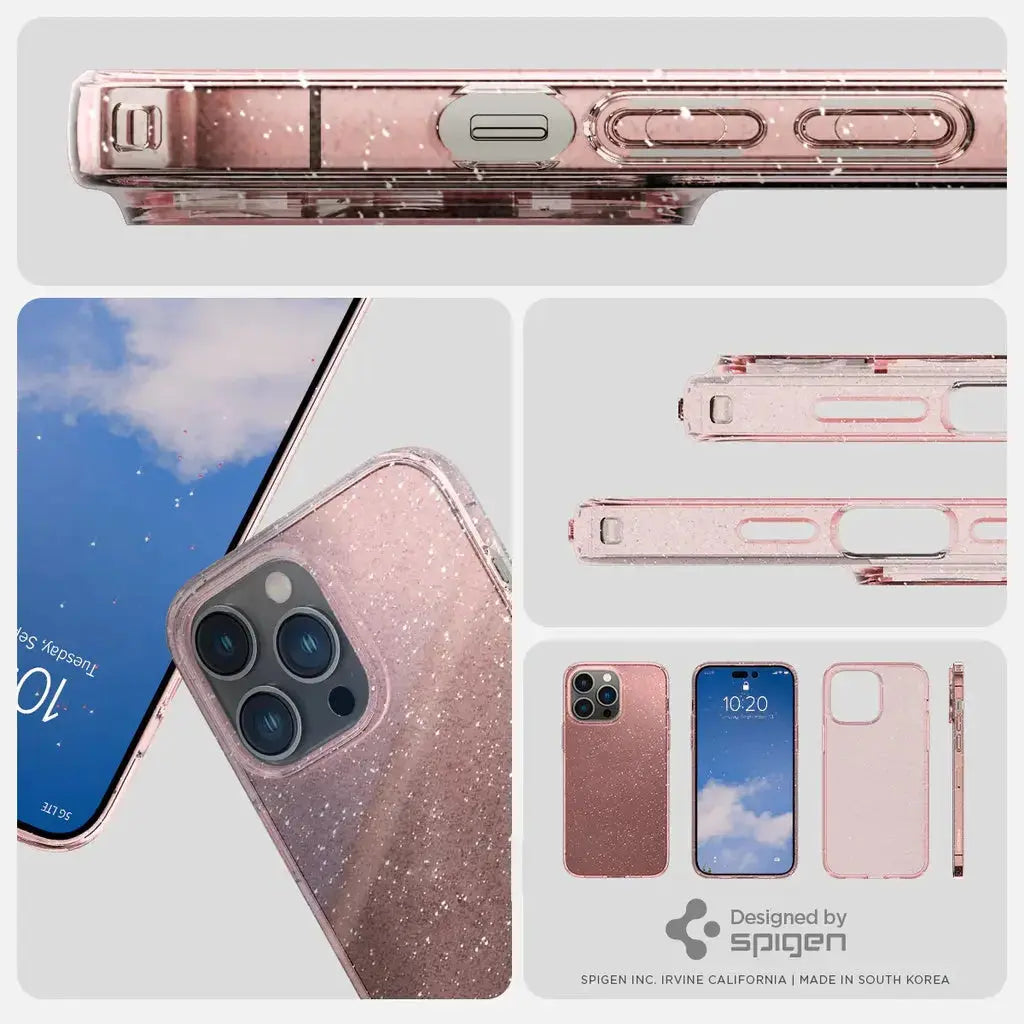 iPhone 14 Pro Case Liquid Crystal Glitter - Spigen Malaysia