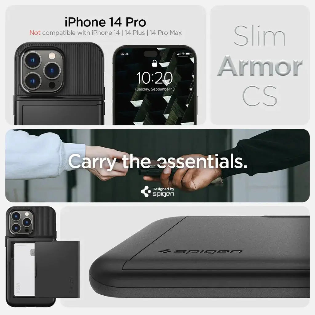 iPhone 14 Pro Case Slim Armor CS - Spigen Malaysia