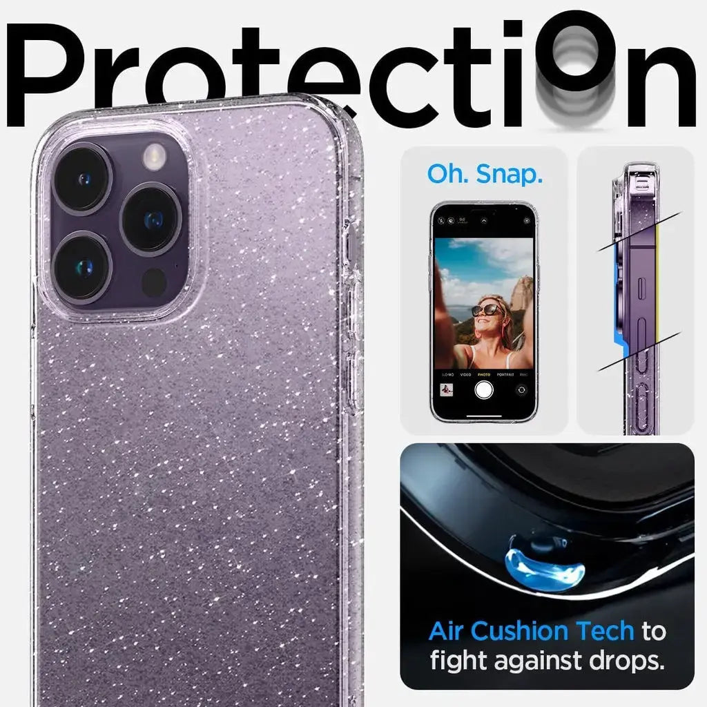 iPhone 14 Pro Max Case Liquid Crystal Glitter - Spigen Malaysia
