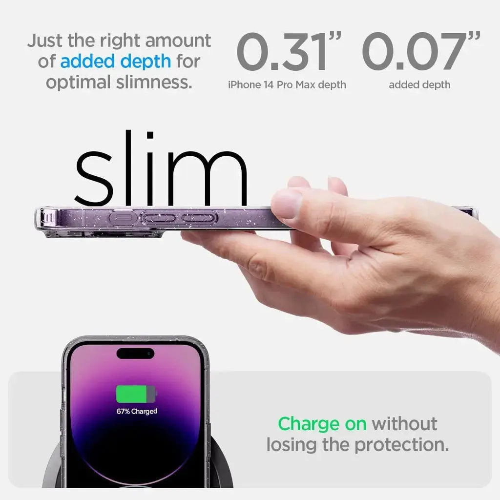 iPhone 14 Pro Max Case Liquid Crystal Glitter - Spigen Malaysia