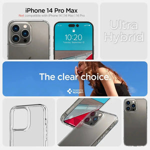 iPhone 14 Pro Max Case Ultra Hybrid Frost - Spigen Malaysia