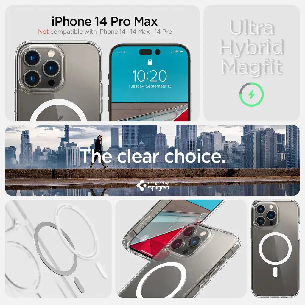 iPhone 14 Pro Max Case Ultra Hybrid Magfit Magsafe Case - Spigen Malaysia