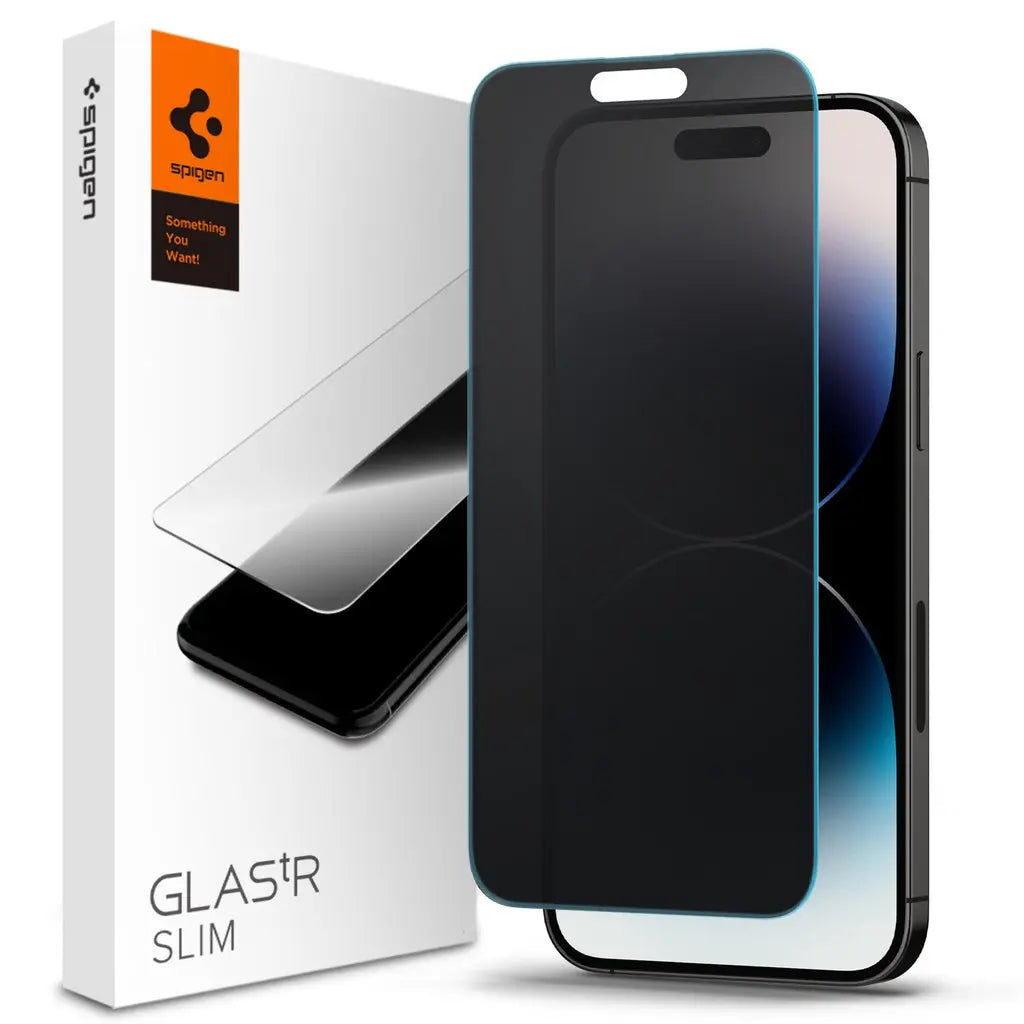 iPhone 14 Pro Max Privacy HD Screen Protector - Spigen Malaysia