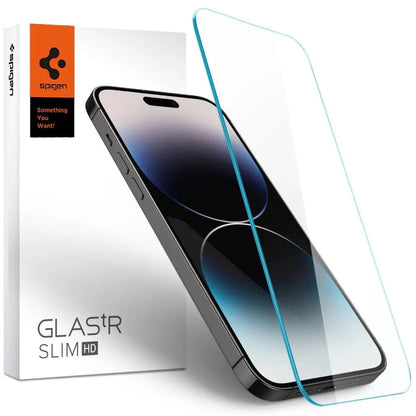 iPhone 14 Pro Max Screen Protector Glas.tR SLIM HD - Spigen Malaysia