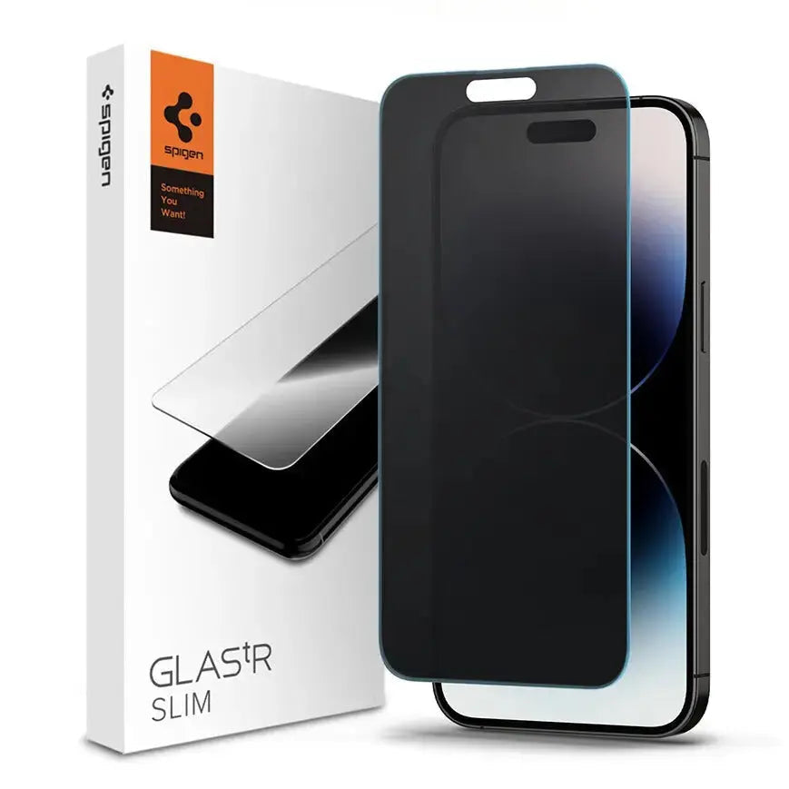 iPhone 14 Pro Screen Protector Privacy HD - Spigen Malaysia