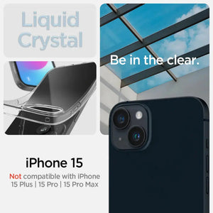 iPhone 15 Case Liquid Crystal Crystal Flex - Spigen Malaysia