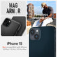 iPhone 15 Case Mag Armor Magfit Magsafe Case - Spigen Malaysia