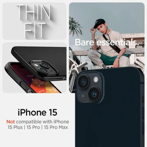 iPhone 15 Case Thin Fit - Spigen Malaysia