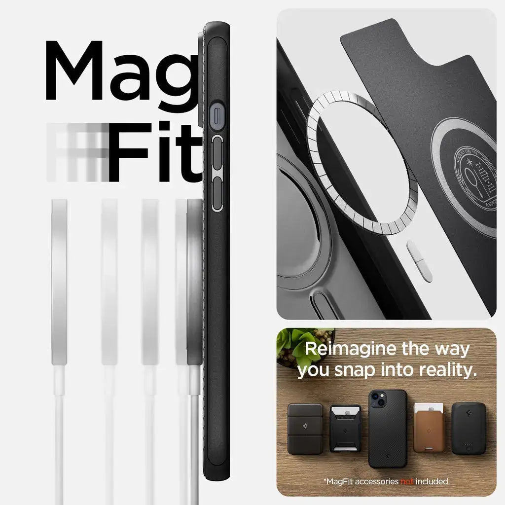 iPhone 14 Plus / iPhone 15 Plus Case Mag Armor Magfit Magsafe Case - Spigen Malaysia