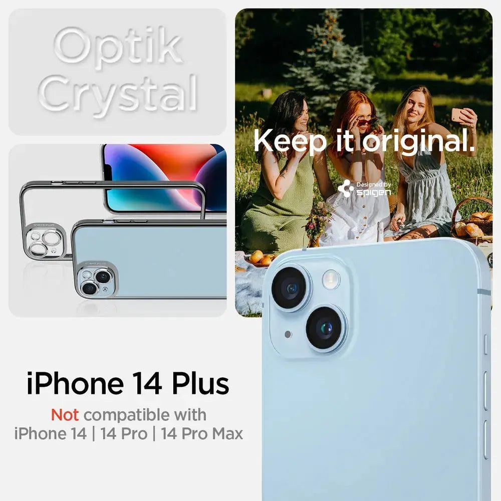 iPhone 14 Plus / iPhone 15 Plus Case Optik Crystal - Spigen Malaysia