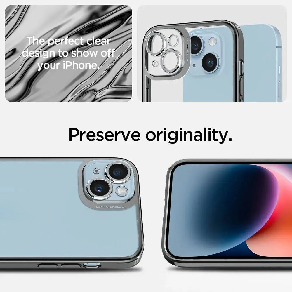iPhone 14 Plus / iPhone 15 Plus Case Optik Crystal - Spigen Malaysia